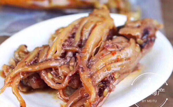 香辣魷魚頭、八捎頭
